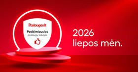 LIEPOS mėn. patikimiausi paslaugų teikėjai