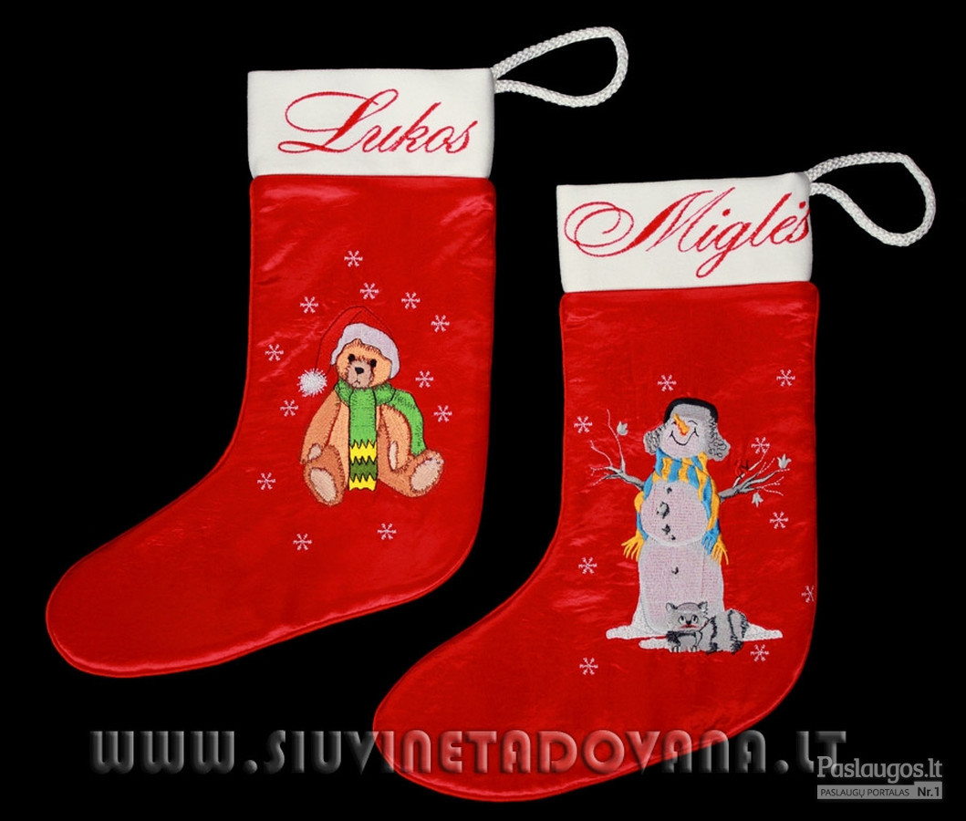 Kalėdino kojinė dovanoms
