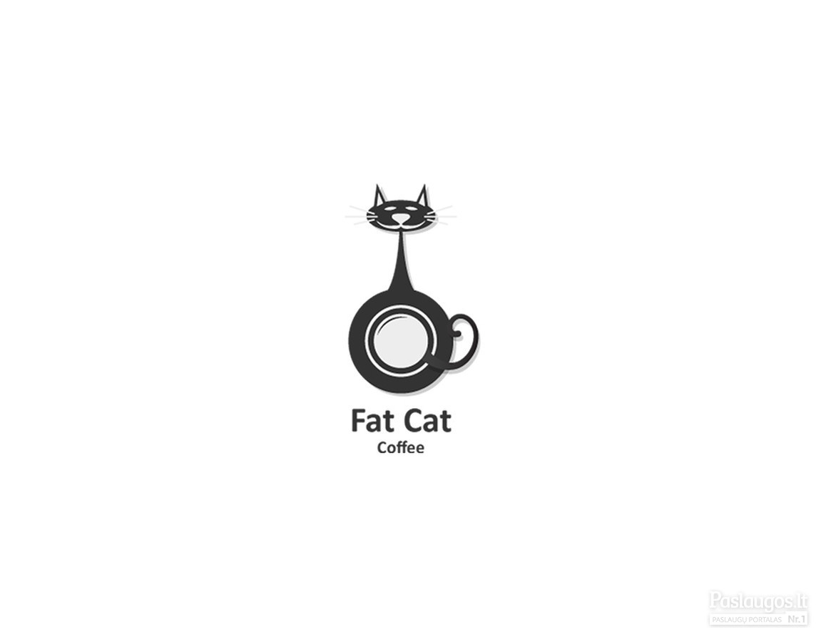 FatCat coffee - kavinukė Naujojoje Zelandijoje   |   Logotipų kūrimas - www.glogo.eu - logo creation.