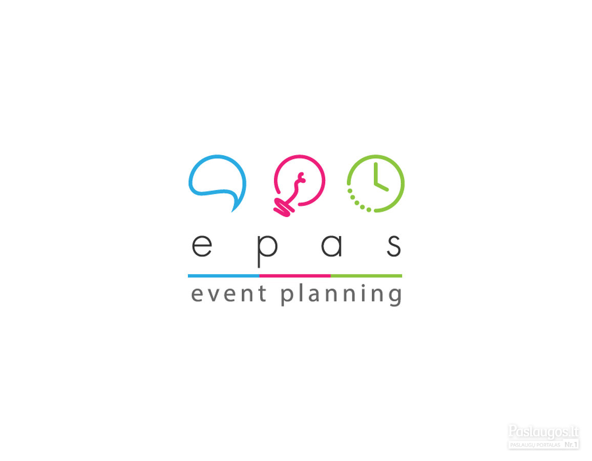 EPAS - event planning, renginių organizavimas   |   Logotipų kūrimas - www.glogo.eu - logo creation.