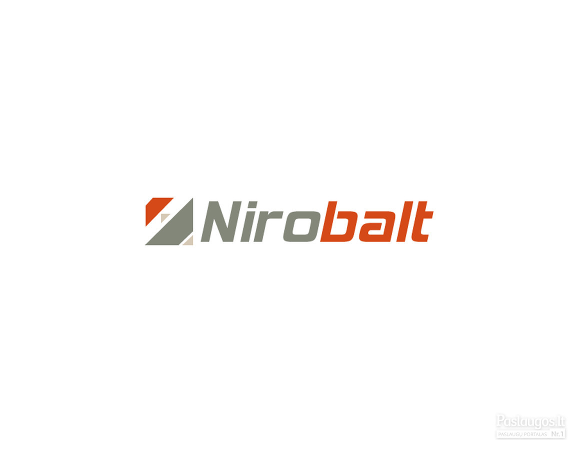 NiroBalt - nerūdijančio plieno įrenginių gamyba   |   Logotipų kūrimas - www.glogo.eu - logo creation.