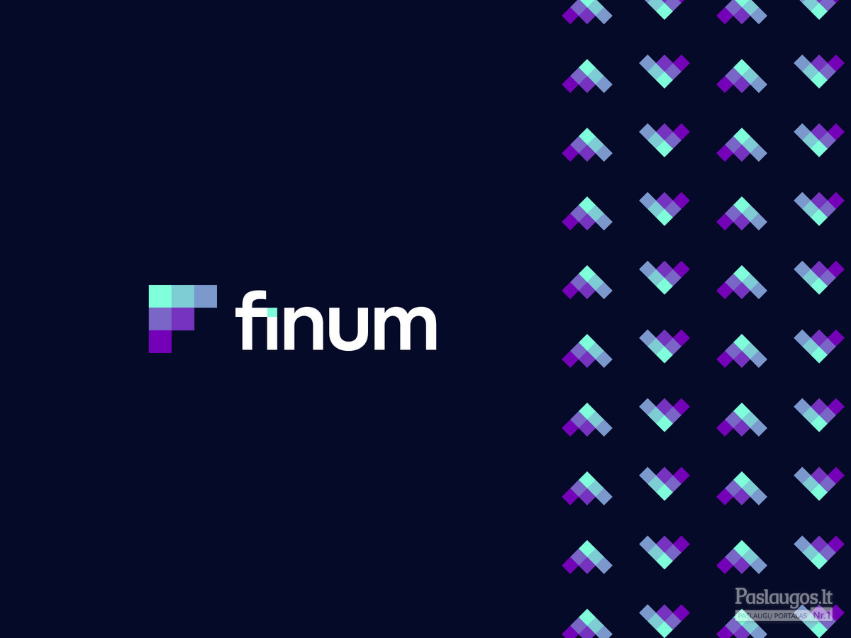 Finum - jūsų finansų partneris  |   Logotipų kūrimas - www.glogo.eu - logo creation.