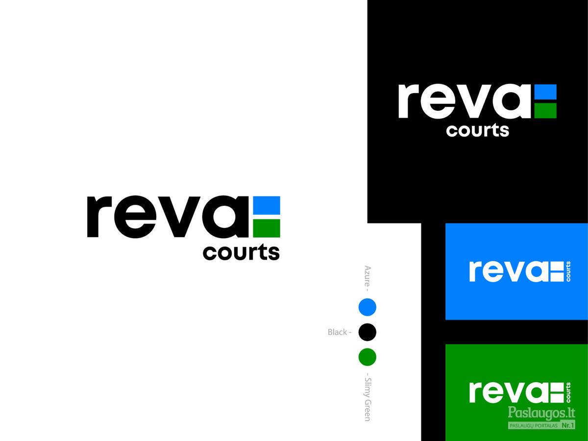 RevaCourts - padelio kortų įrengimas  |   Logotipų kūrimas - www.glogo.eu - logo creation.