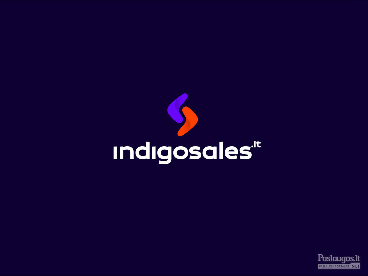 IndigoSales.lt - neribok savęs  |   Logotipų kūrimas - www.glogo.eu - logo creation.