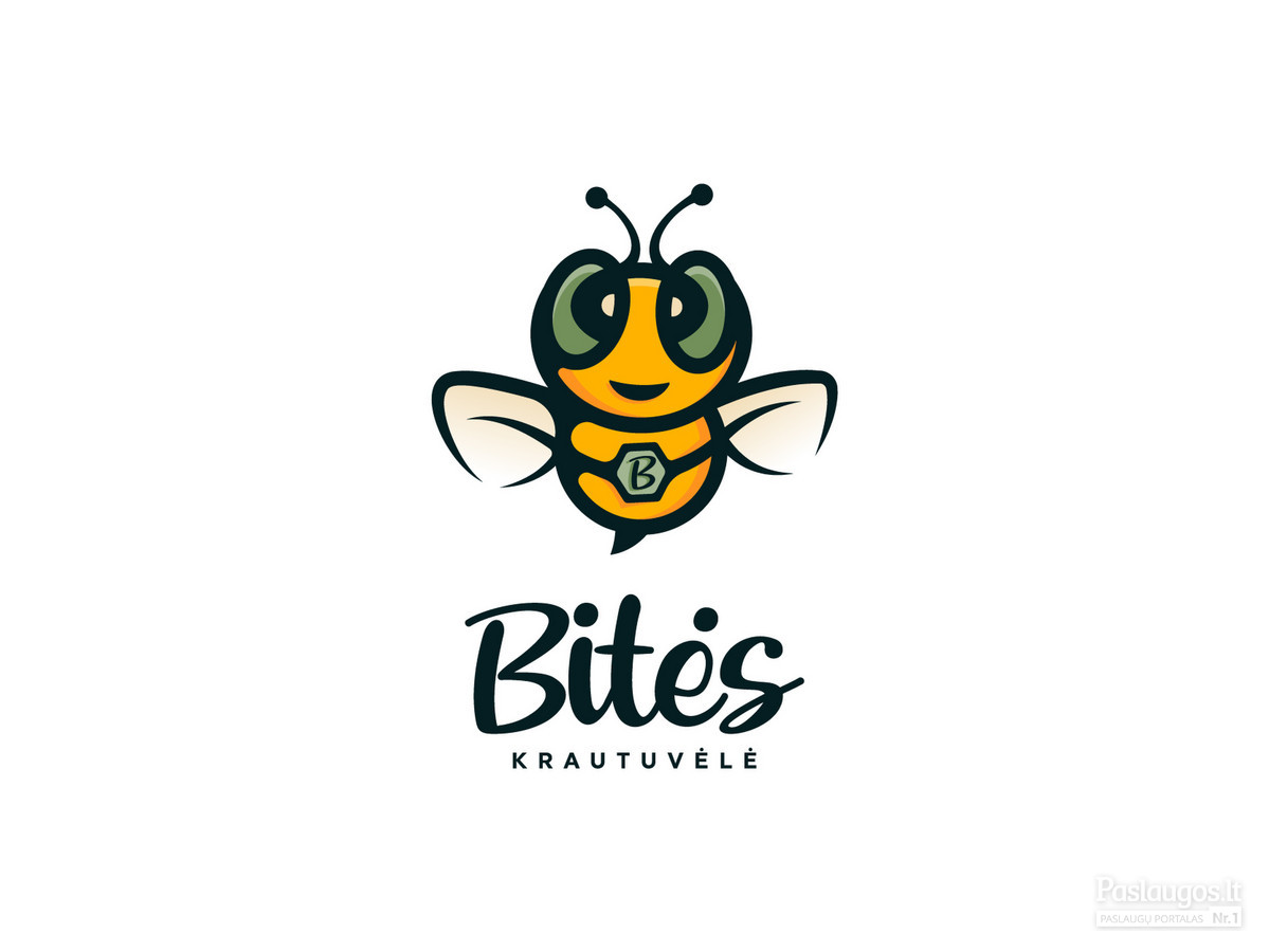 Bitės krautuvėlė- prekybos tinklas  |   Logotipų kūrimas - www.glogo.eu - logo creation.