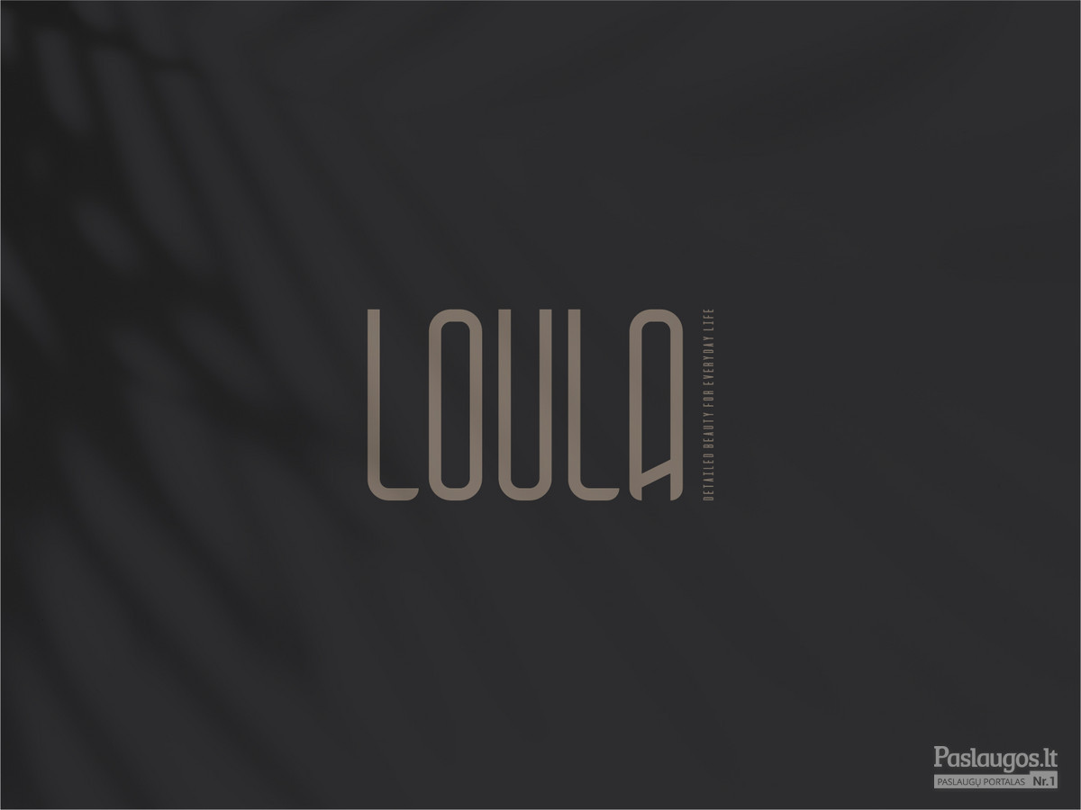 Loula - Detailed beauty for everyday life |   Logotipų kūrimas - www.glogo.eu - logo creation.