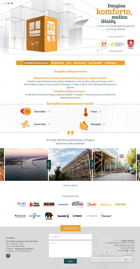 Projektas "Mickevičiaus 9" — pirmojo Lietuvoje D klasės daugiabučio renovacija į A klasę
