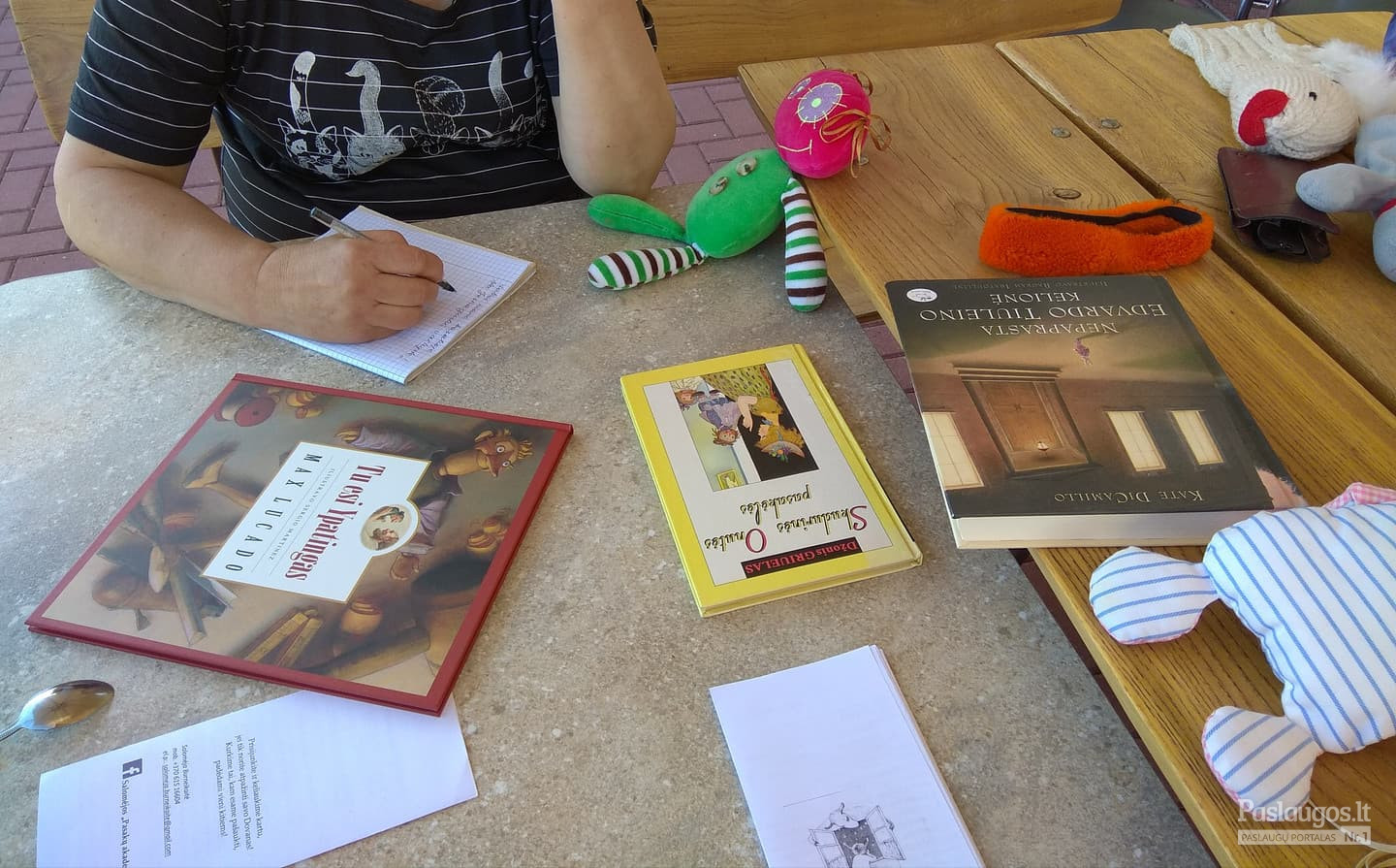 Ne tik lėlės, bet ir pasakų knygos apie lėles pasitarnavo Lietuvos biblioterapijos asociacijos stovyklos metu