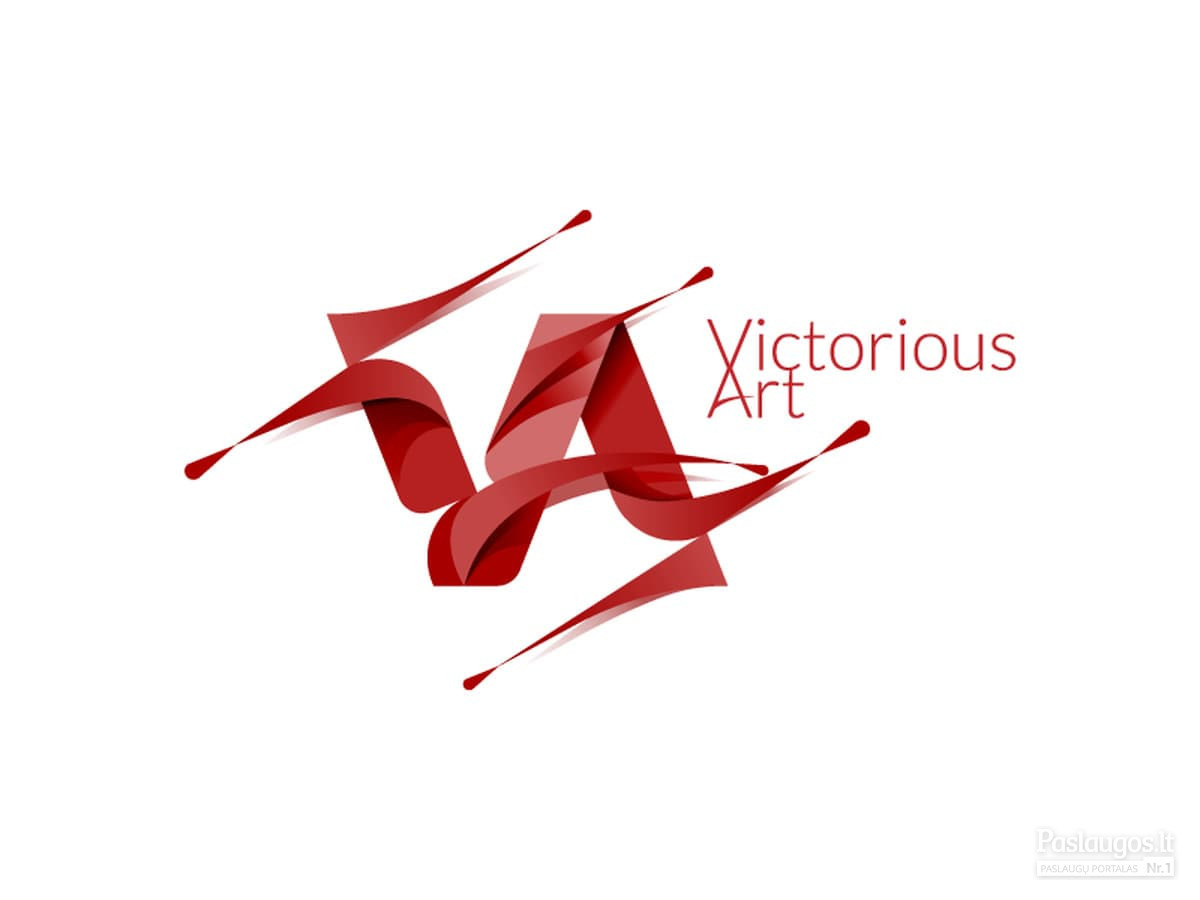 Victorious Art -  PARDUODAMAS, galiu pritaikyti jūsų poreikiams ir pavadinimui. | www.glogo.eu - logo creation.