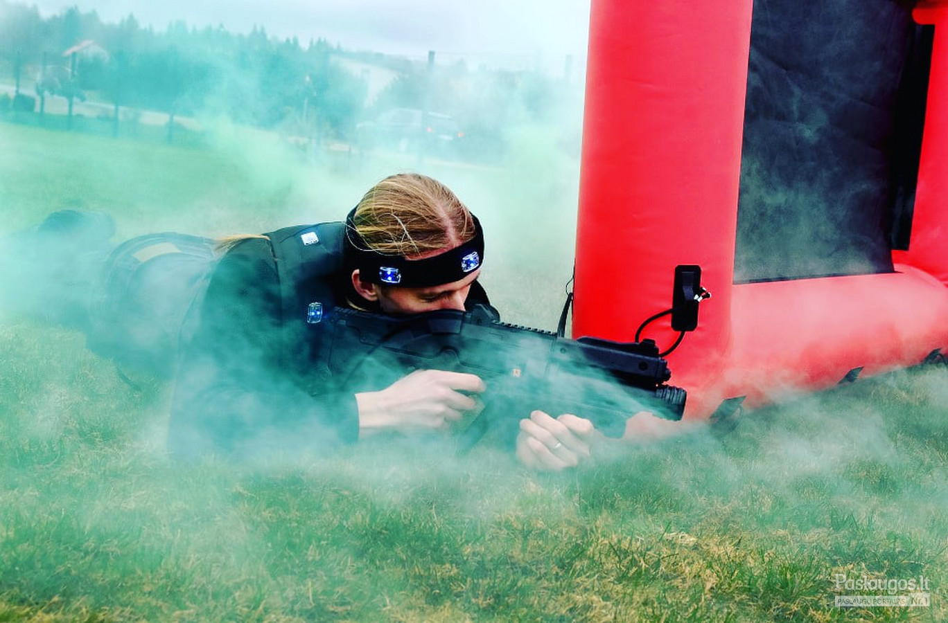 Laser Tag (lazerių) žaidimai Vilnius / Go laser arena Paslaugos.lt