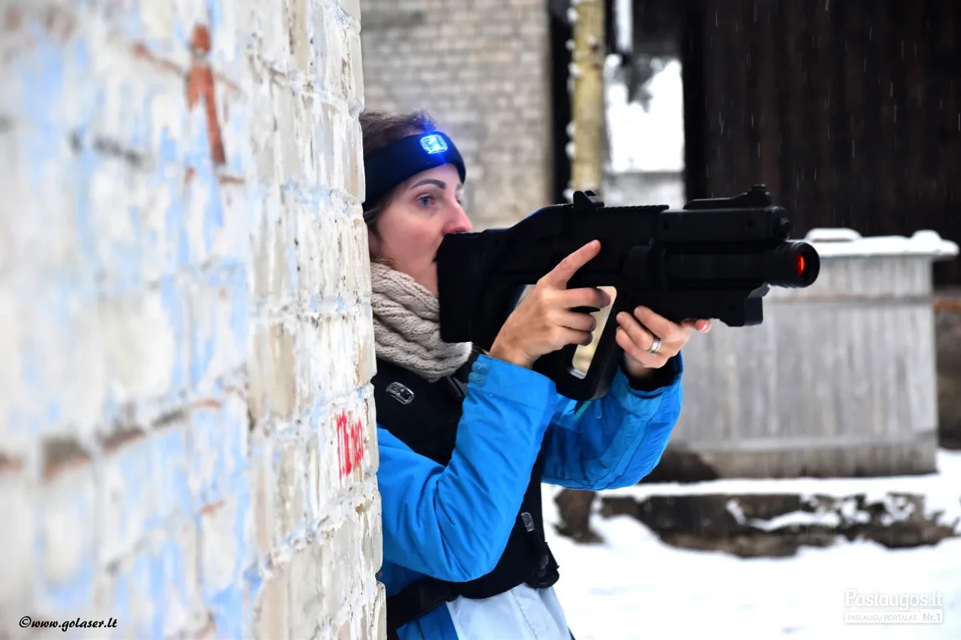 Laser Tag (lazerių) žaidimai Vilnius / Go laser arena Paslaugos.lt