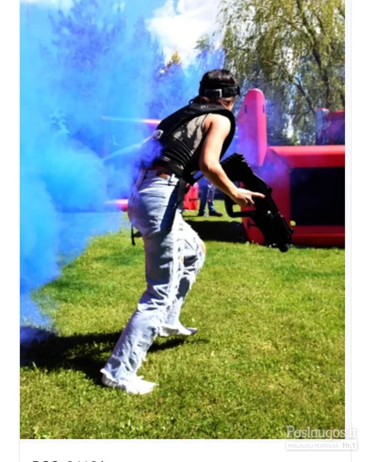 Laser Tag (lazerių) žaidimas Vilnius / Go laser arena Paslaugos.lt