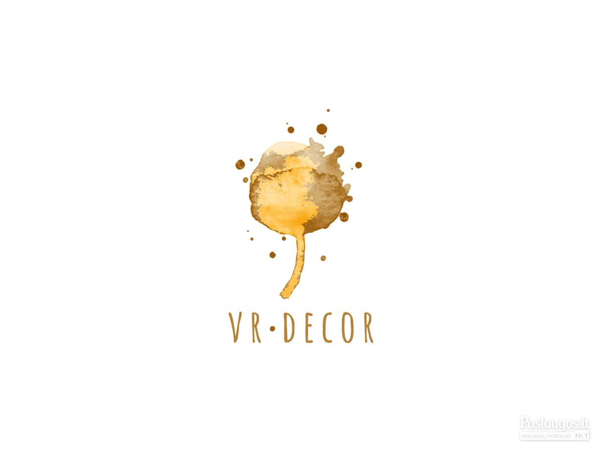 VR-Decor -  logotipas   |   Logotipų kūrimas - www.glogo.eu - logo creation.