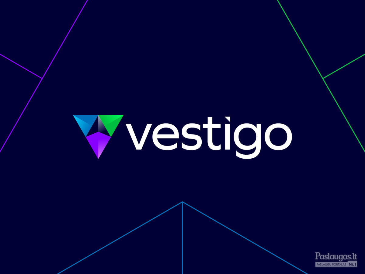 Vestigo - sunkiojo transporto verslo valdymo sistema.  |   Logotipų kūrimas - www.glogo.eu - logo creation.