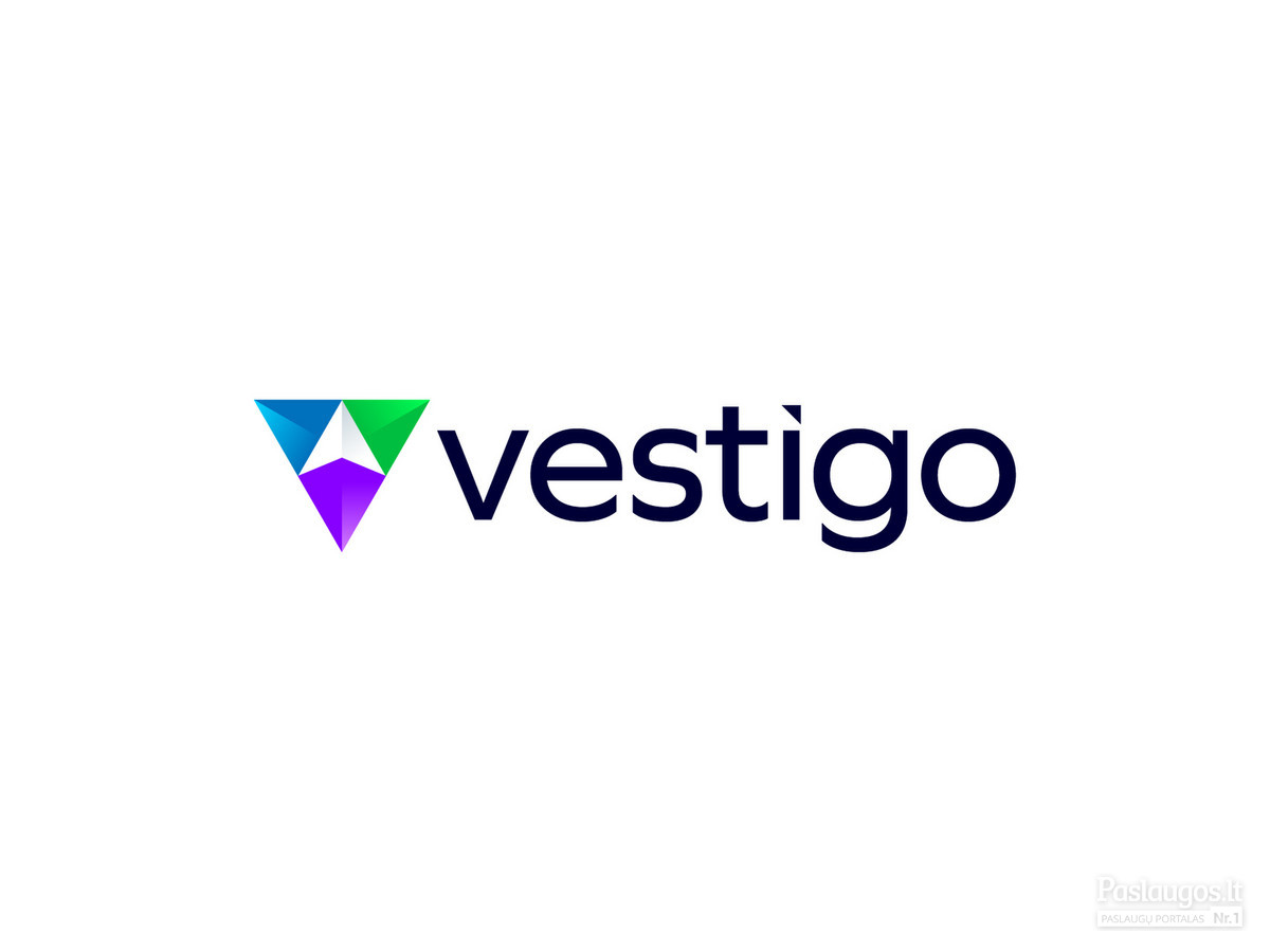 Vestigo - sunkiojo transporto verslo valdymo sistema.  |   Logotipų kūrimas - www.glogo.eu - logo creation.