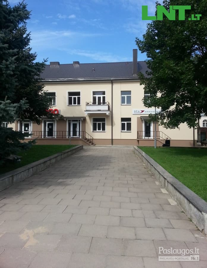 Parduodamos įrengtos biuro patalpos Kupiškio centre, L.Stuokos - Gucevičiaus a.