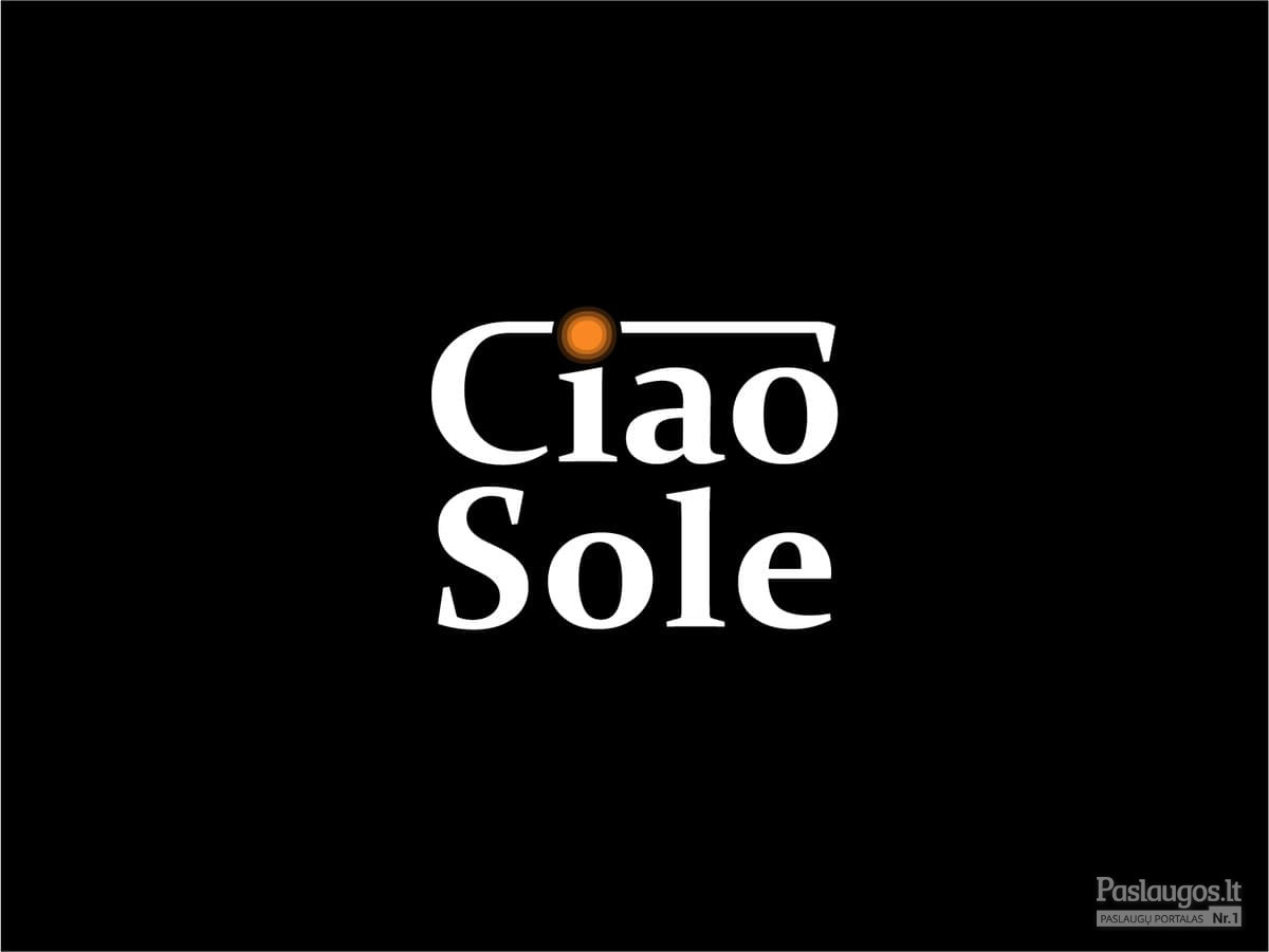 CiaoSole - aukščiausios rūšies kava iš Italijos   |   Logotipų kūrimas - www.glogo.eu - logo creation.
