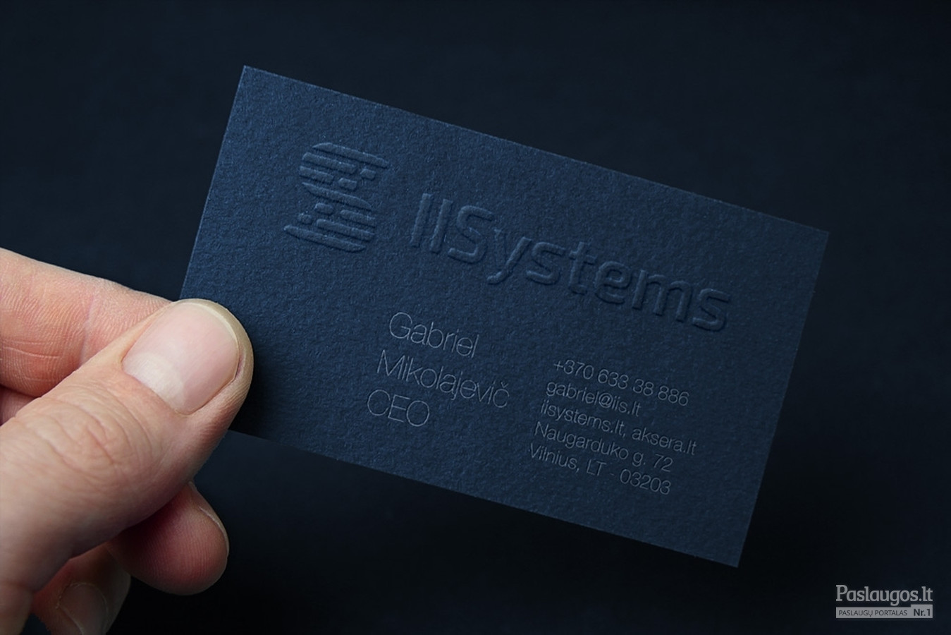 IISystems - Pramoninės technologijos / Logotipas, spauda, Web dizainas / iisystems.lt / Kostas Vasarevicius - kostazzz@gmail.com