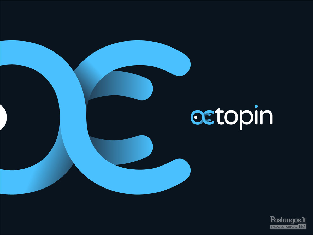 Octopin - smart way to insure   |   Logotipų kūrimas - www.glogo.eu - logo creation.