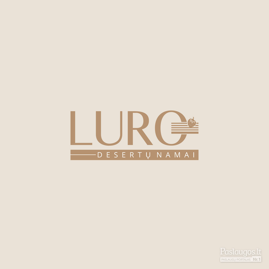 Logotipas. LURO DESERTŲ NAMAI