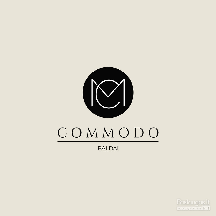 Logotipas. COMMODO