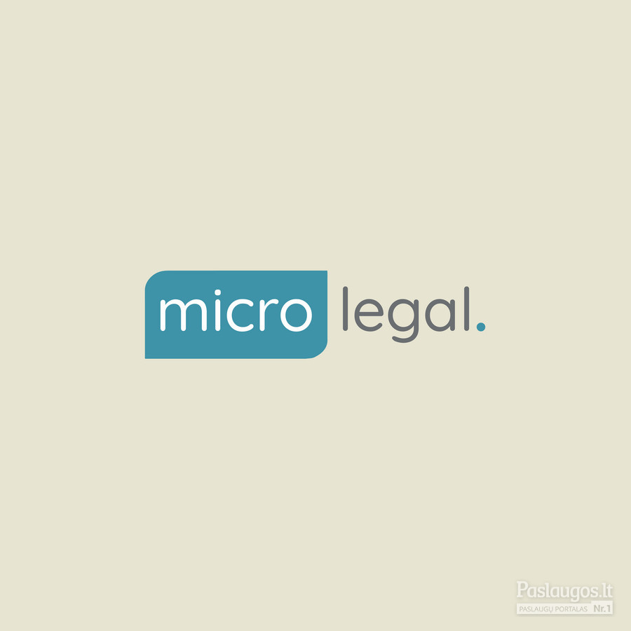 Logotipas. MICRO LEGAL