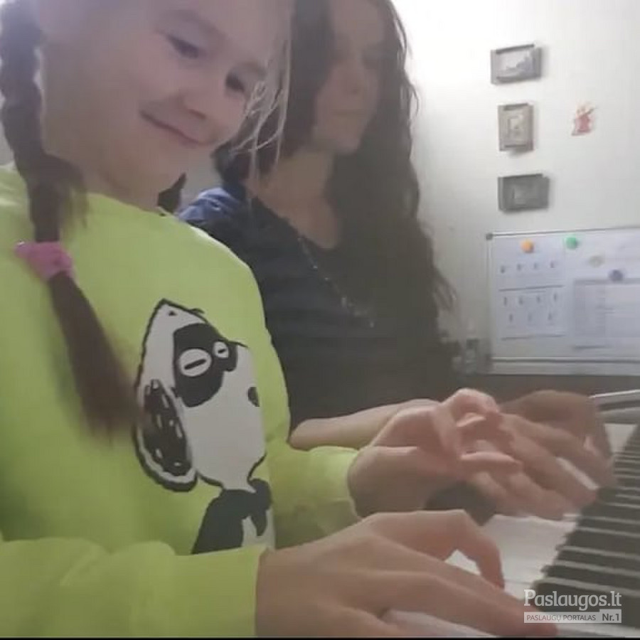pianino pamoka
