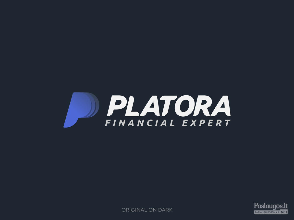 Platora - Financial expert | Logotipų kūrimas - www.glogo.eu - logo creation.