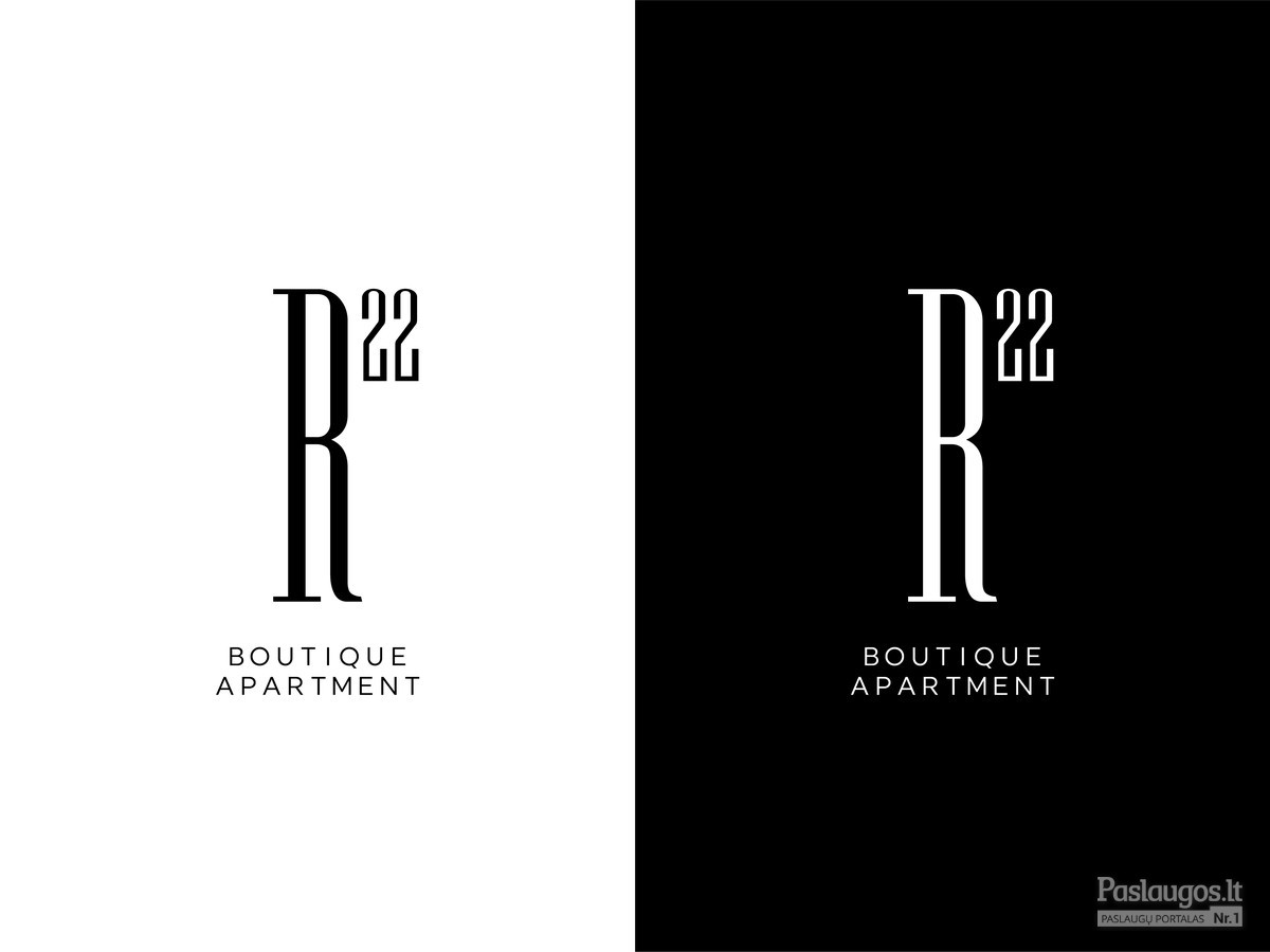 R22 - Ramybės 22 boutique apartments |   Logotipų kūrimas - www.glogo.eu - logo creation.