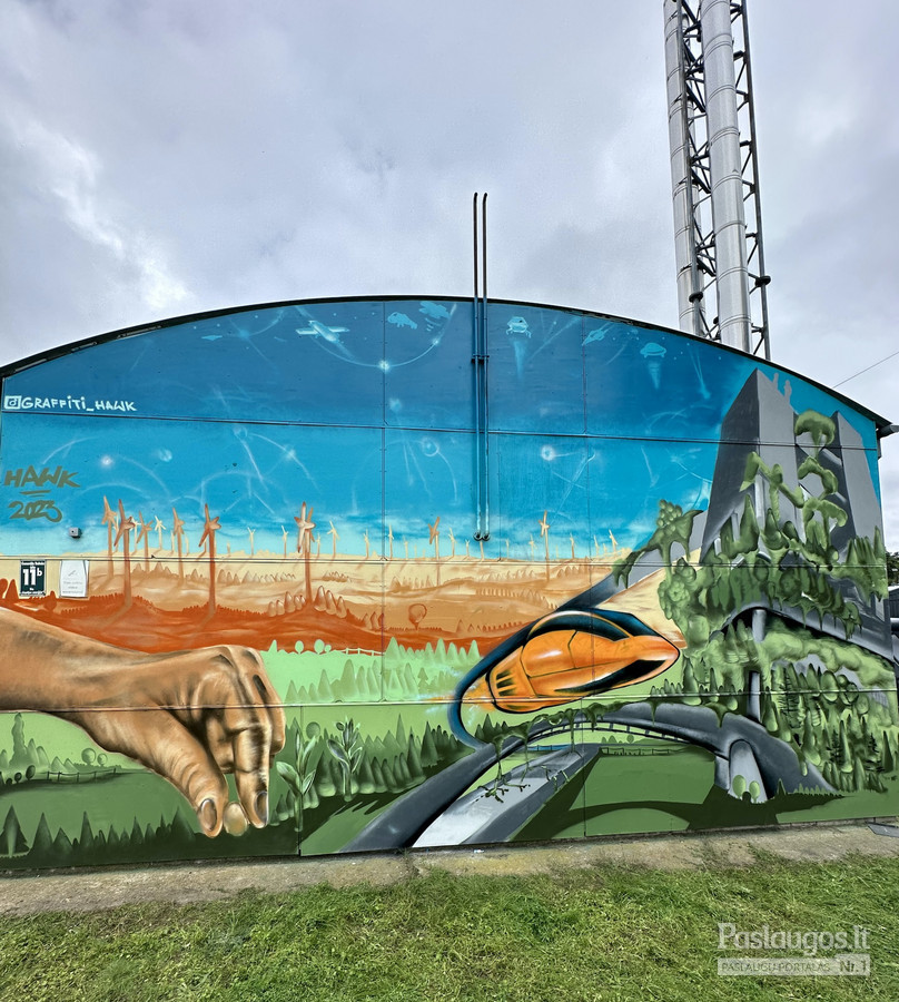 Rinalds Vanadzins Vilnius Graffiti Street Art Mural Art Darb 