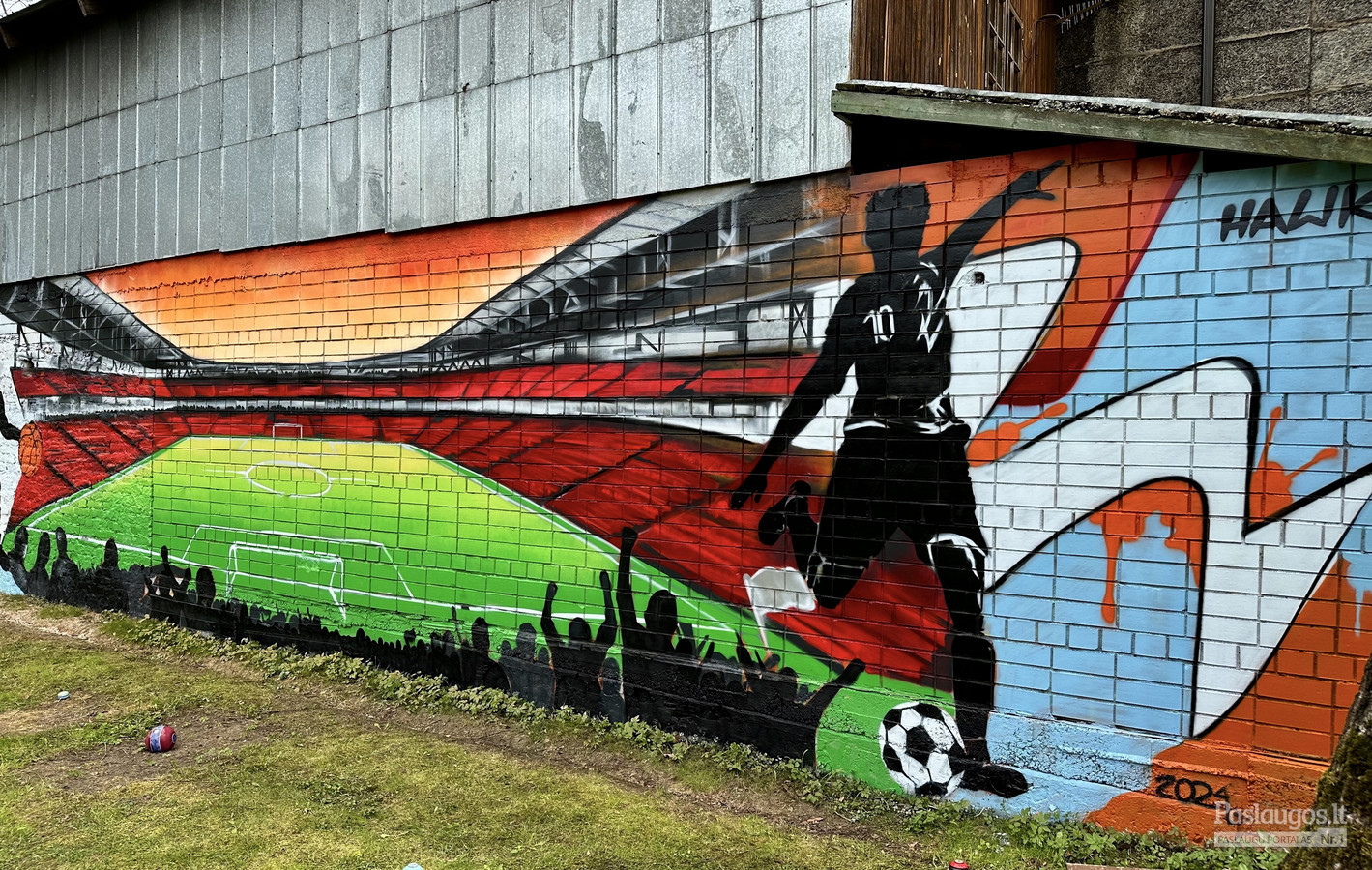 Rinalds Vanadzins Vilnius Graffiti Street Art Mural Art Darb 