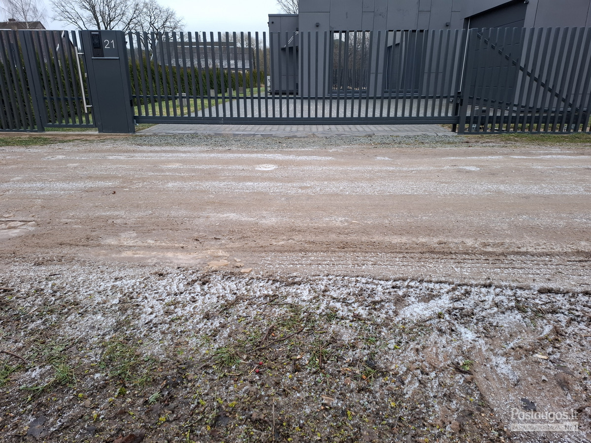 MB Metarijus Kaunas Segmentinių tvorų bei vartų montavimas Darbų ...