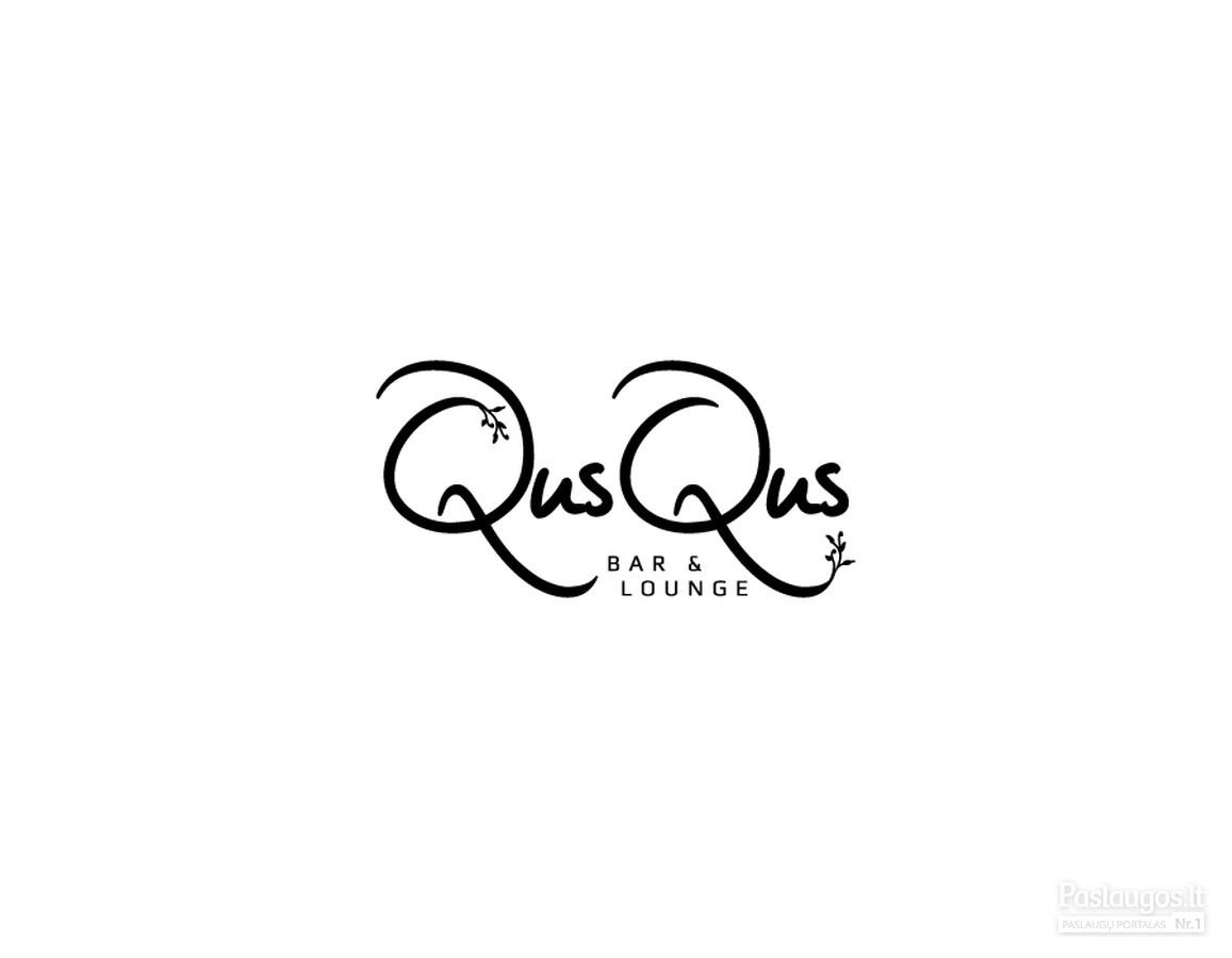 QusQus - bar and louge   |   Logotipų kūrimas - www.glogo.eu - logo creation.