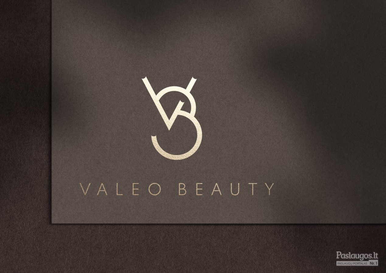 Valeo beauty logotipas
