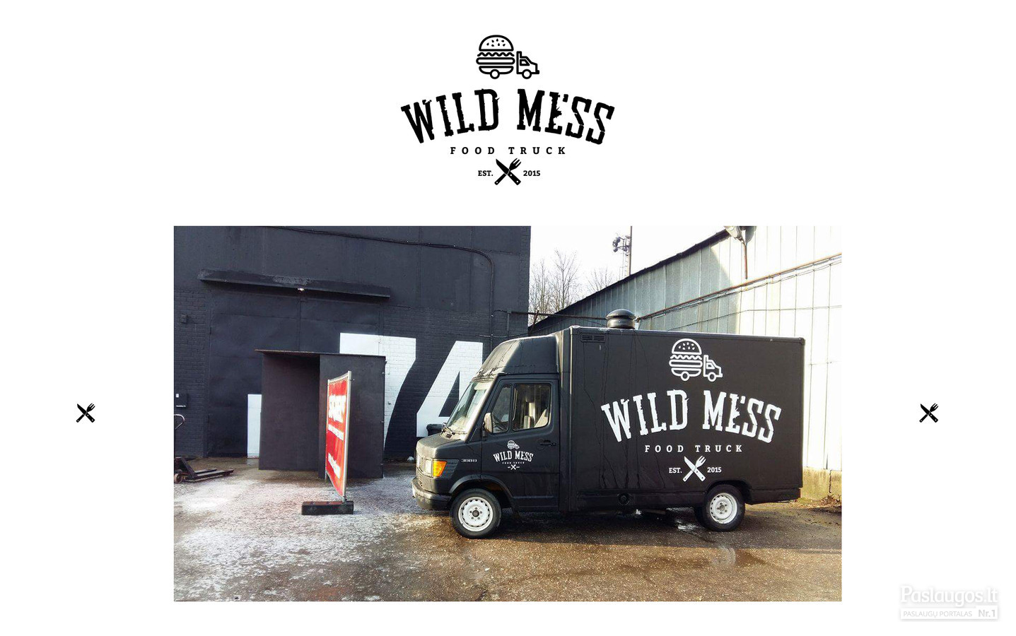 WILD MESS (virtuvė ant ratų) logotipas