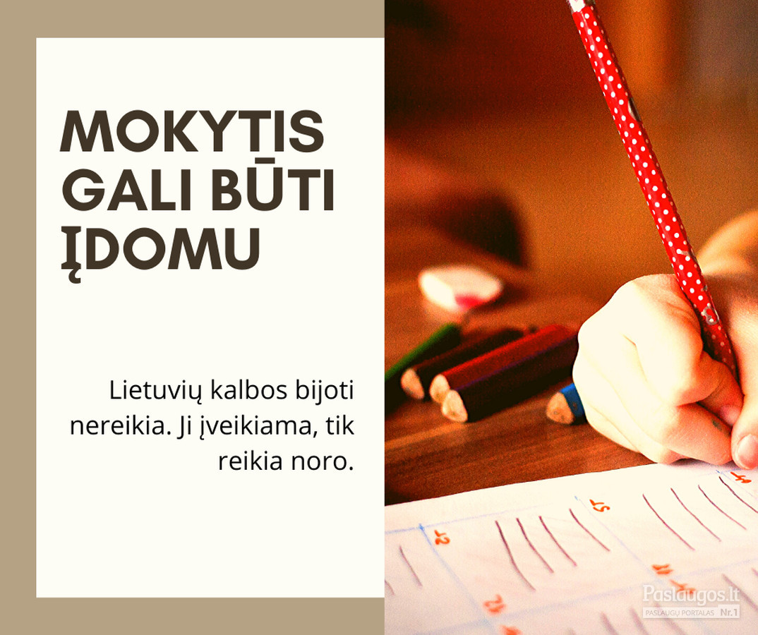 Lietuvių Kalbos (gramatikos) Mokymas (1–10 Klasė) - Kaunas / Lina ...