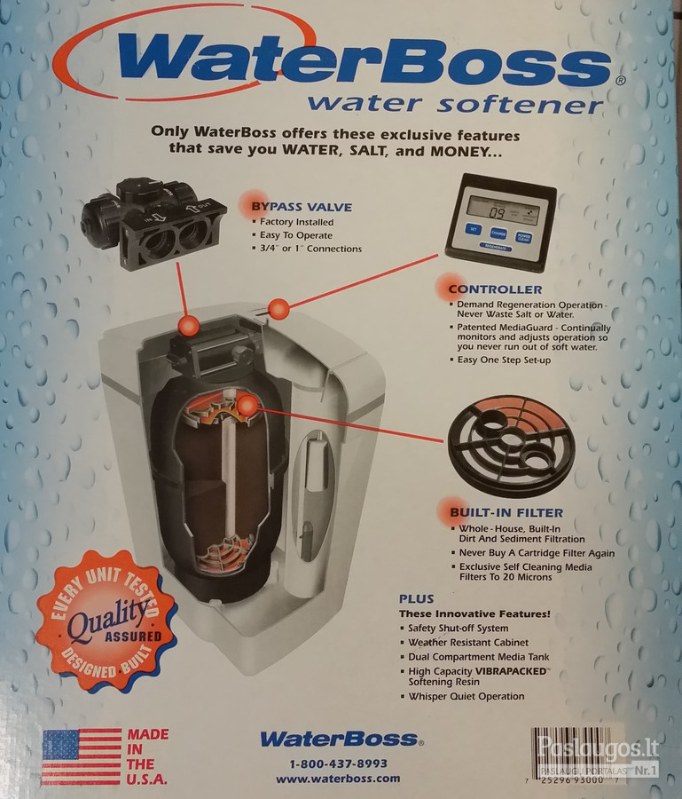 Automatinis minkštinimo filtras WaterBoss 700