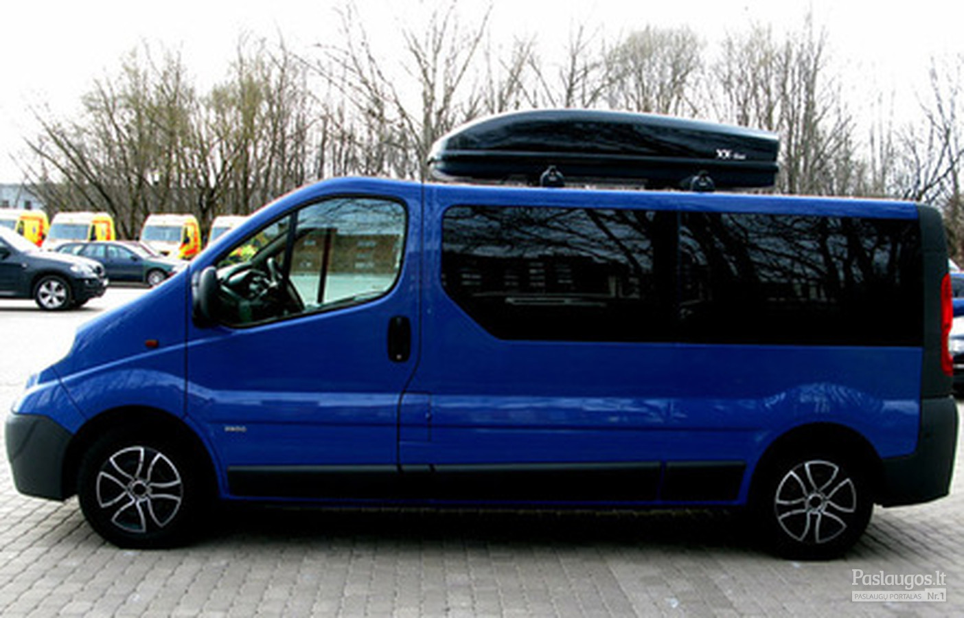 Renault Trafic / Opel Vivaro 9 vietų autobusiukų nuoma.