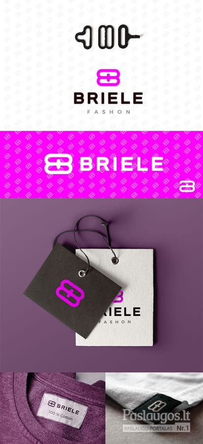 Briele - Autoriniai dizainerių drabužiai / Pavadinimas, logotipo koncepcija / Kostas Vasarevicius - kostazzz@gmail.com
