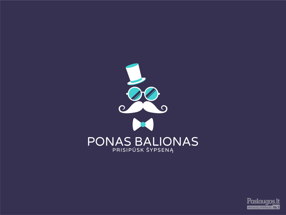 Ponas balionas  |   Logotipų kūrimas - www.glogo.eu - logo creation.