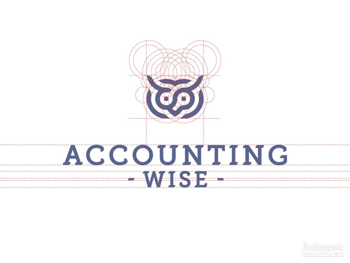 Accounting wise - buhalterinės paslaugos   |   Logotipų kūrimas - www.glogo.eu - logo creation.