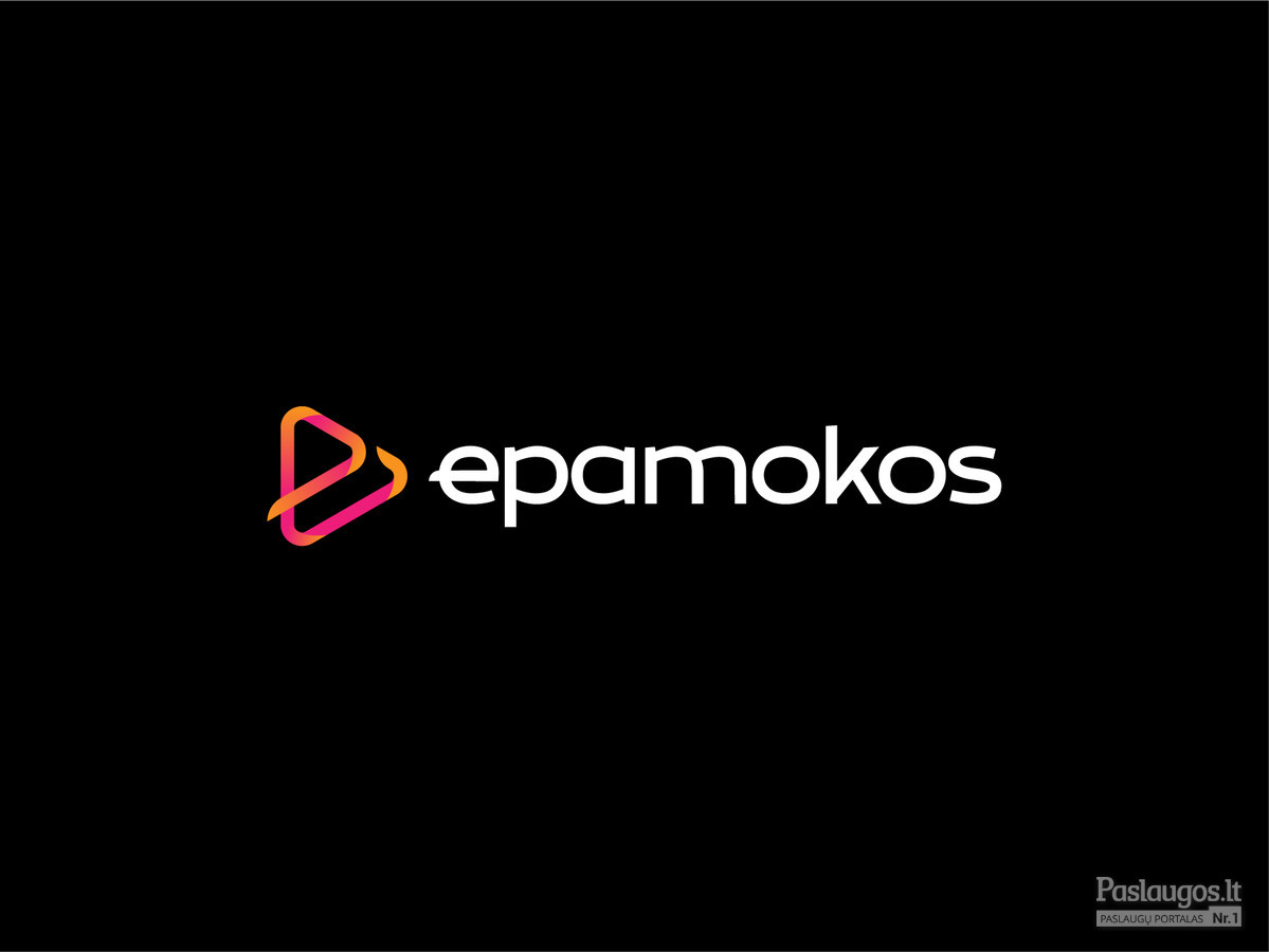 ePamokos   |   Logotipų kūrimas - www.glogo.eu - logo creation.