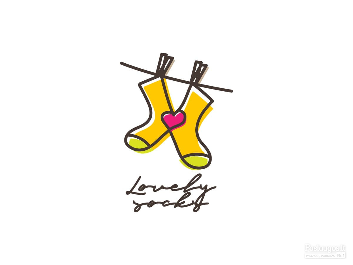 Lovely socks (mylimos kojinės) nepanaudotas pasiūlymas kojinių e-parduotuvei. Šis logotipas parduodamas ir gali būti adaptuotas pagal jūsų poreikius.   |   Logotipų kūrimas - www.glogo.eu - logo creat