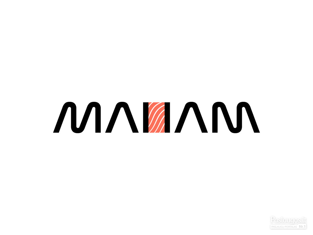 MaiiaM - sushi & japanese street food   |   Logotipų kūrimas - www.glogo.eu - logo creation.