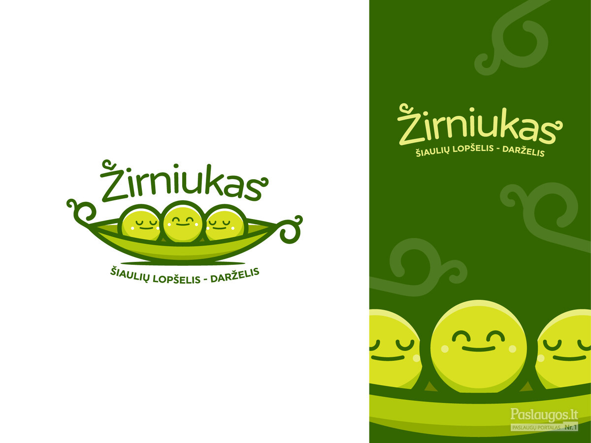Žirniukas - Šiaulių darželis - lopšelis   |   Logotipo atnaujinimas   |   Logotipų kūrimas - www.glogo.eu - logo creation.