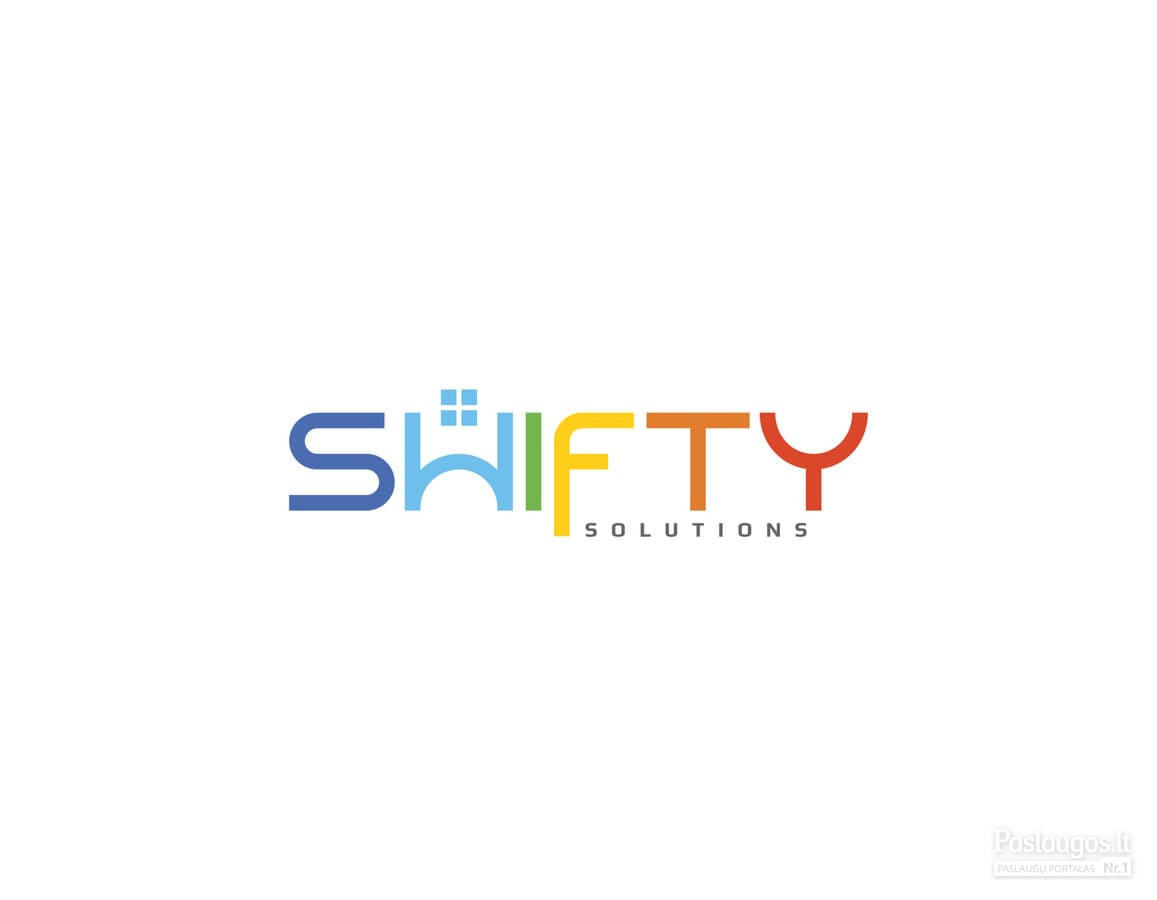 SWIFTY - solutions.   |   Logotipų kūrimas - www.glogo.eu - logo creation.