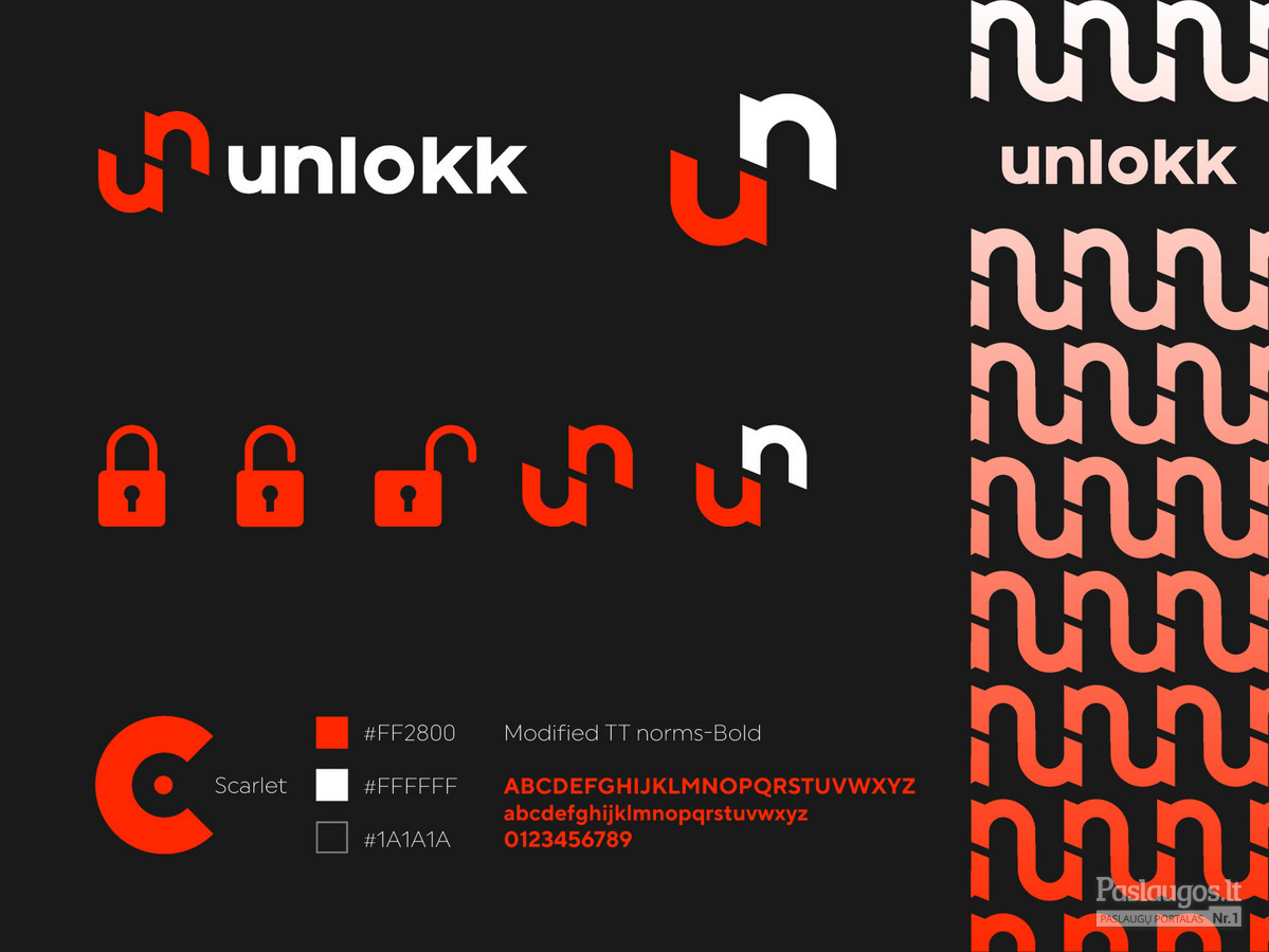 Unlokk - kreditas per kelias minutes|   Logotipų kūrimas - www.glogo.eu - logo creation.