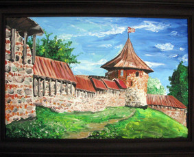 Tapyba ant drobės - Dailininkė - 1