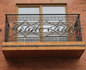 Kalvis - Balkonų turėklai - 2 Balkonų turėklai - Kalvis - 2