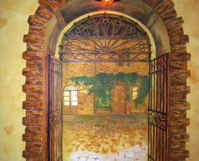 Sienų dekoravimas - Interjero, eksterjero, baldų dekoravimas - 4